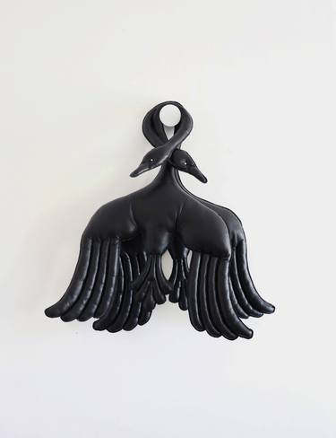 Original Contemporary Animal Sculpture by kelli kikcio