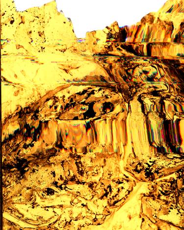 Metallic gold environment - Limited Edition of 10 thumb