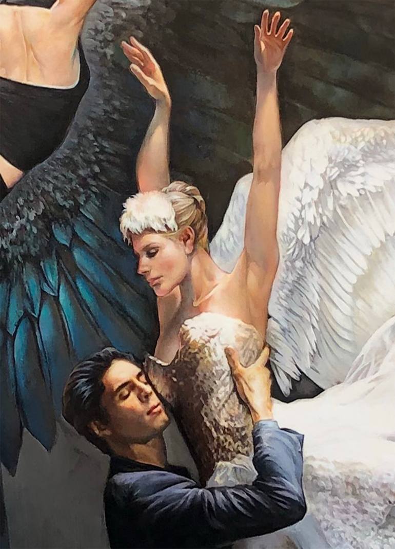 Original Classicism Performing Arts Painting by Tatiana Rezvaya