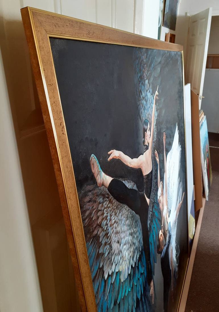 Original Classicism Performing Arts Painting by Tatiana Rezvaya