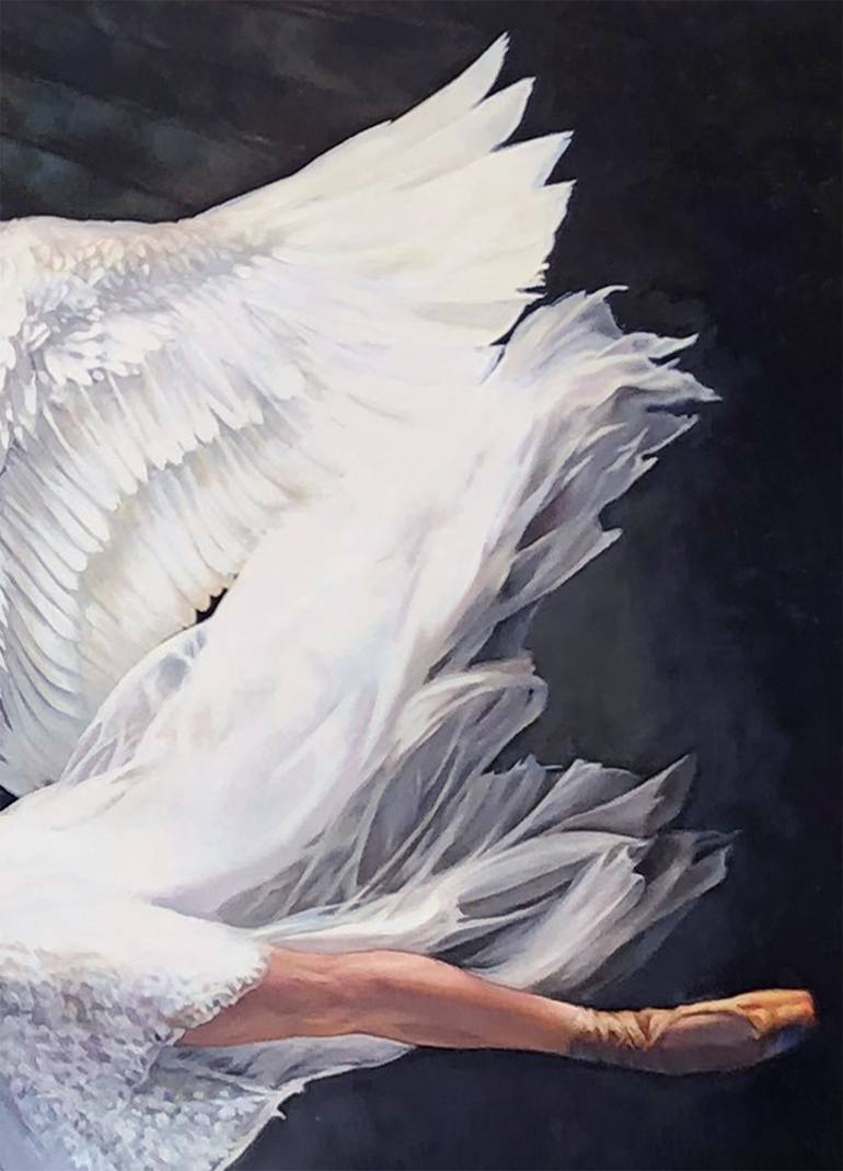 Original Classicism Performing Arts Painting by Tatiana Rezvaya