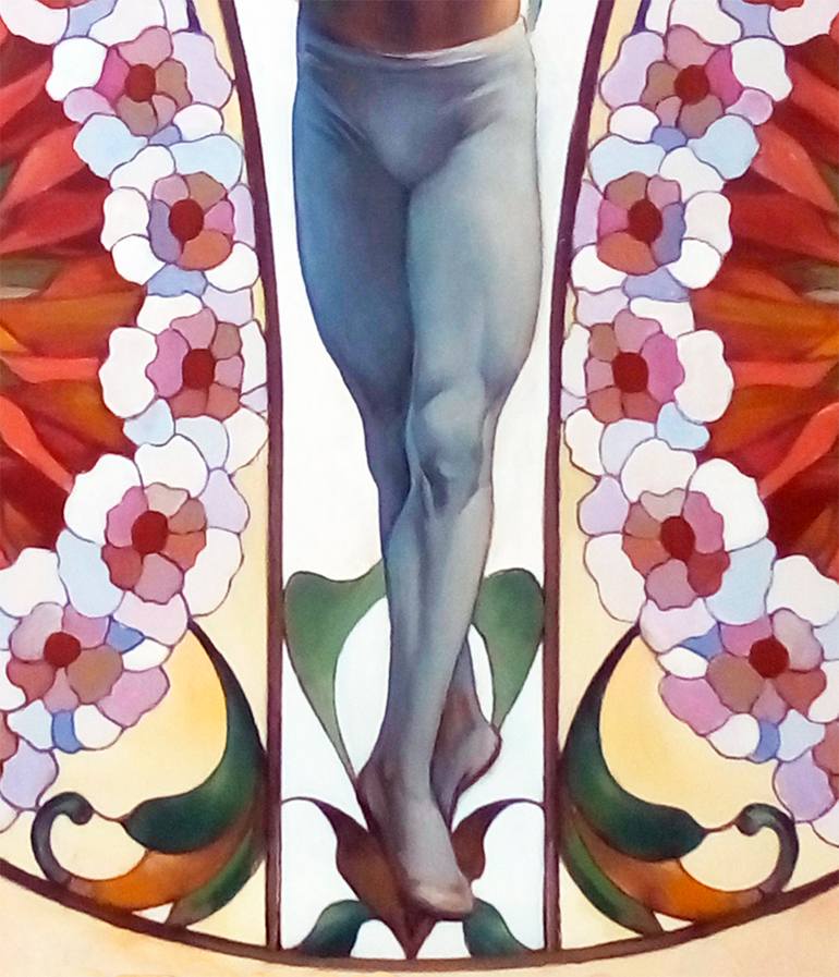 Original Figurative Men Painting by Tatiana Rezvaya