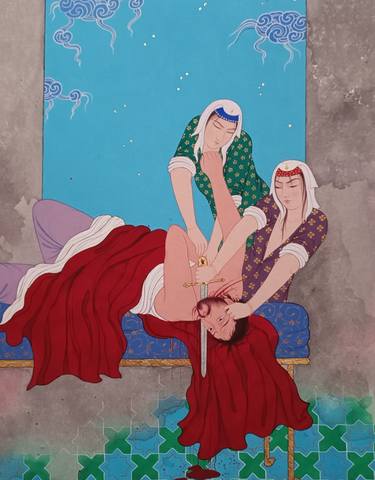 Original Women Paintings by Aynaz Najafi