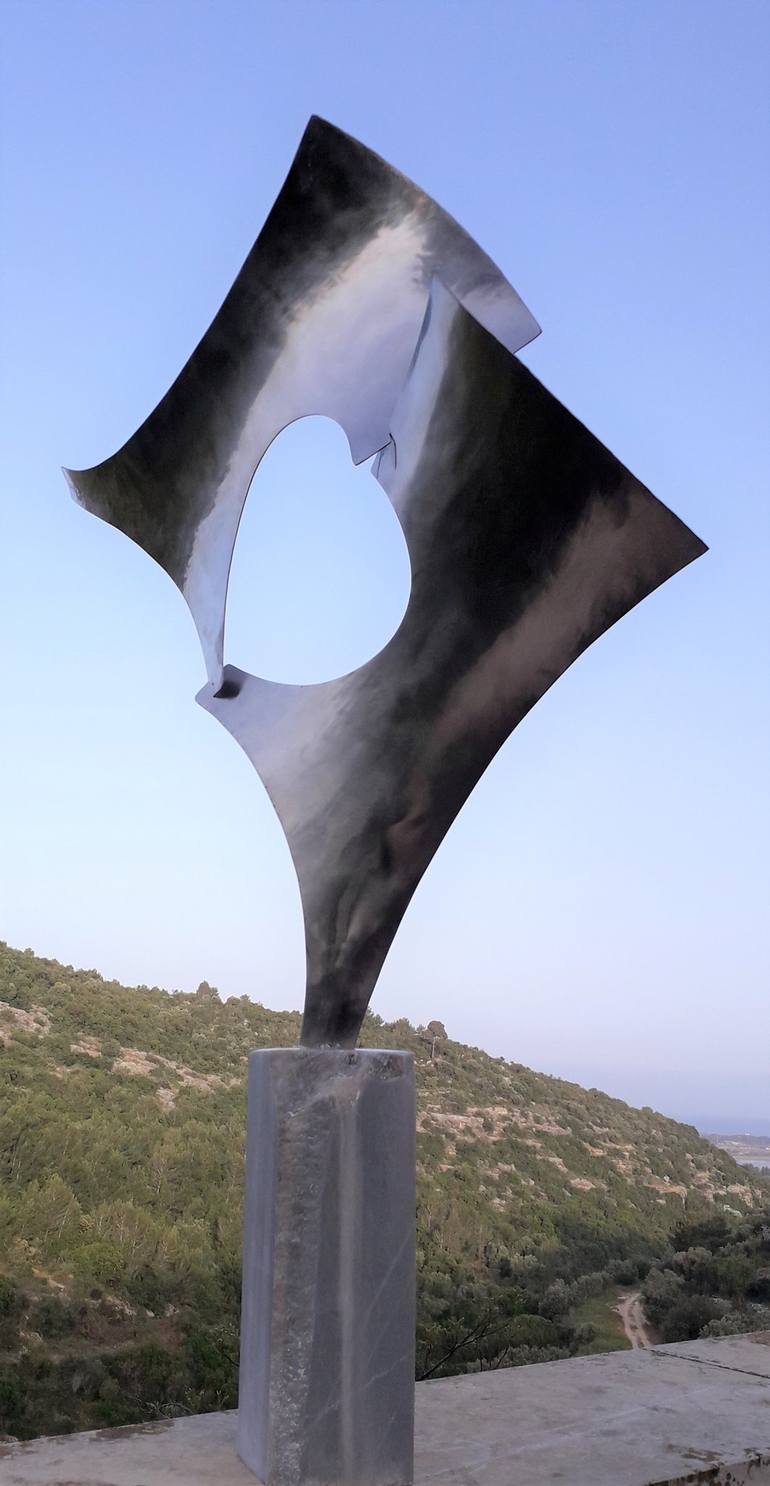 Original Abstract Love Sculpture by NOBUYA YAMAGUCHI