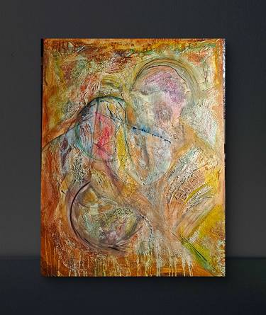 Original Abstract Expressionism Abstract Painting by Mike Grahn