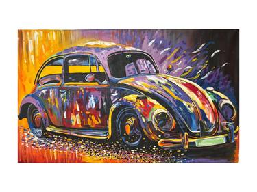 Print of Abstract Expressionism Car Paintings by Neroli Nyon