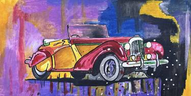 Print of Abstract Car Paintings by Neroli Nyon