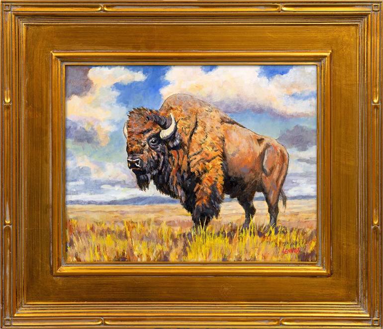 Original Realism Animal Painting by Clayt Lennox