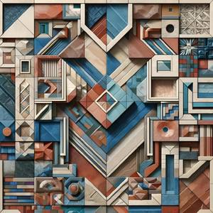 Collection Abstract Mosaics