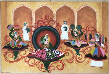 Original Expressionism Performing Arts Painting by Sarah Shoushan
