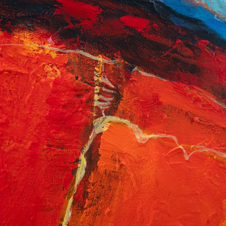 Original Art Deco Abstract Painting by Irina Nova