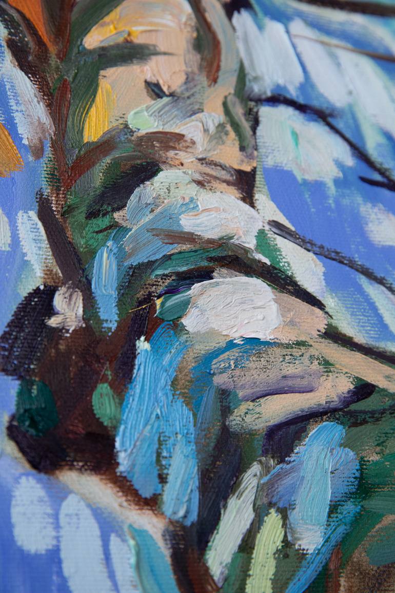 Original Contemporary Garden Painting by Irina Nova