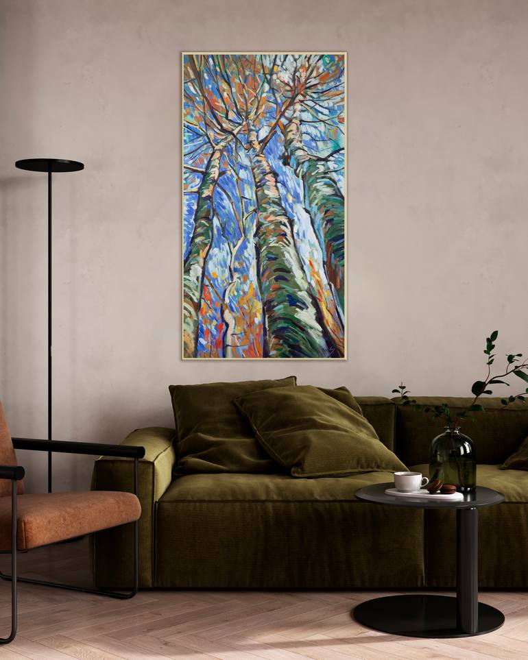 Original Contemporary Garden Painting by Irina Nova