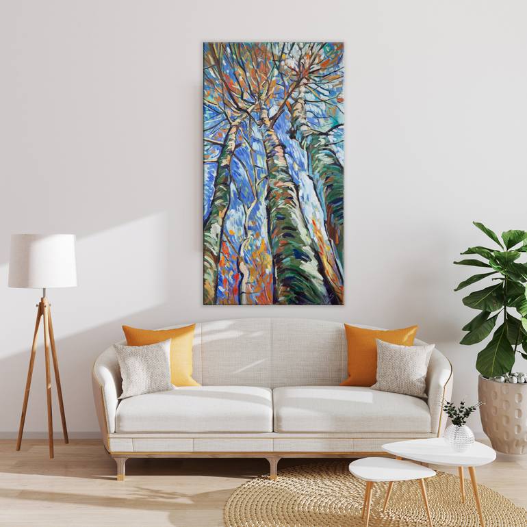 Original Contemporary Garden Painting by Irina Nova