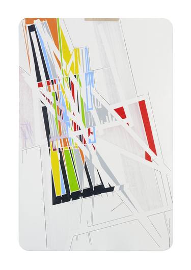Print of Abstract Paintings by Marcus Centmayer
