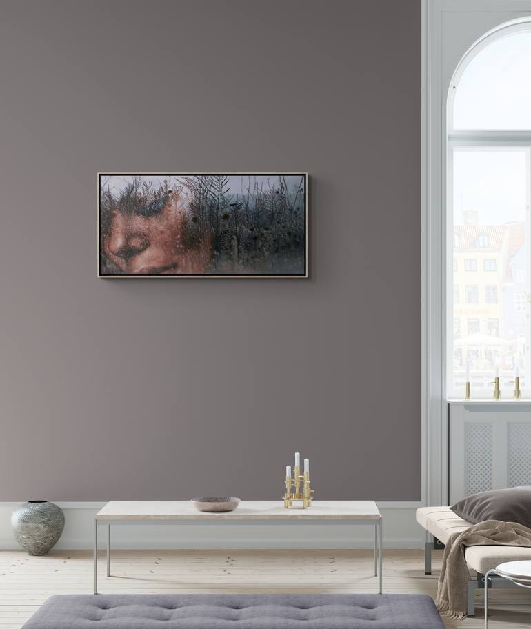 Original Contemporary Botanic Painting by Dominika KęDzierska