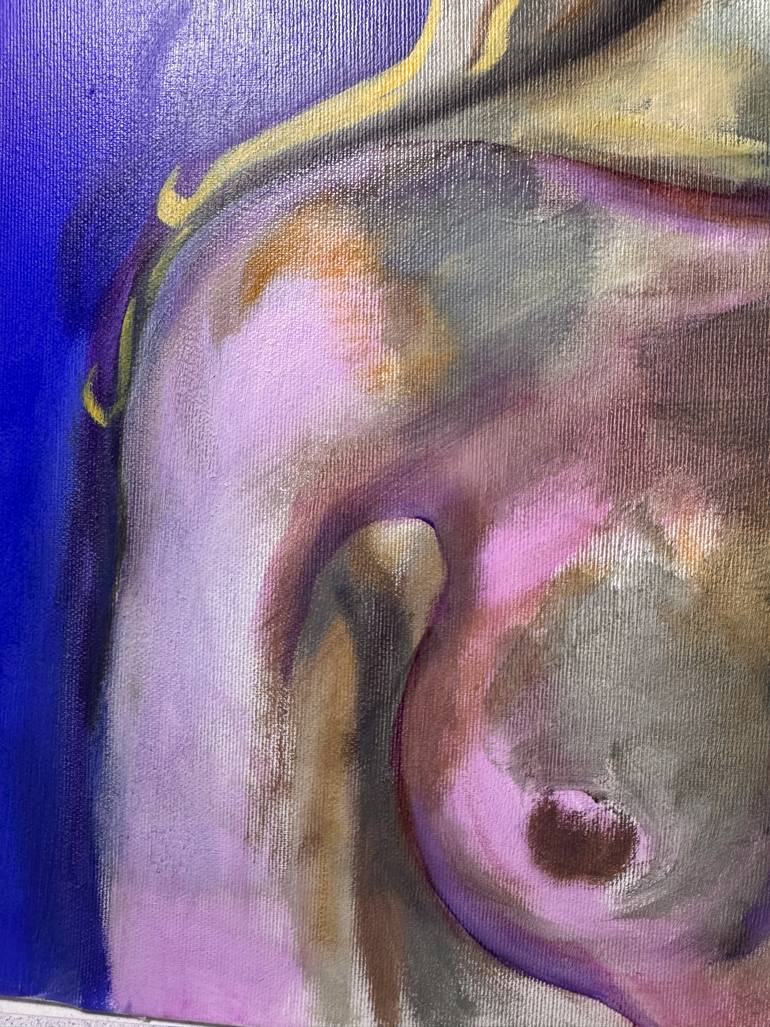 Original Expressionism Women Painting by Zayin Pardo
