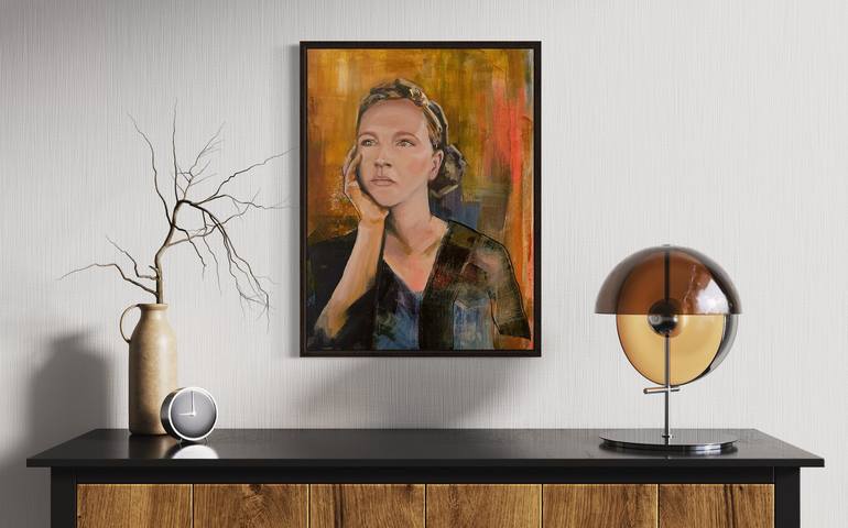 Original Contemporary People Painting by Alecia Moriarty