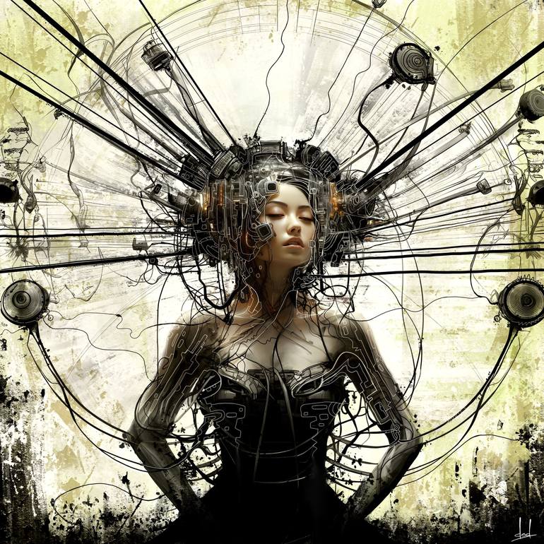 Print of Conceptual Women Digital by Dodi Triaviandi
