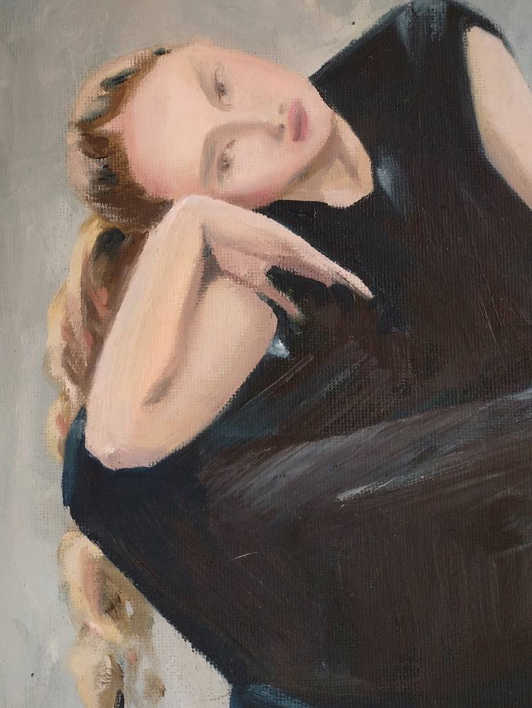 Original Contemporary Women Painting by Elena Afanaseva