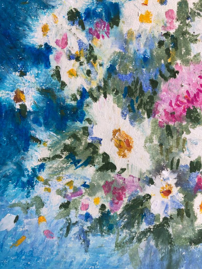 Original Contemporary Floral Drawing by Elena Afanaseva