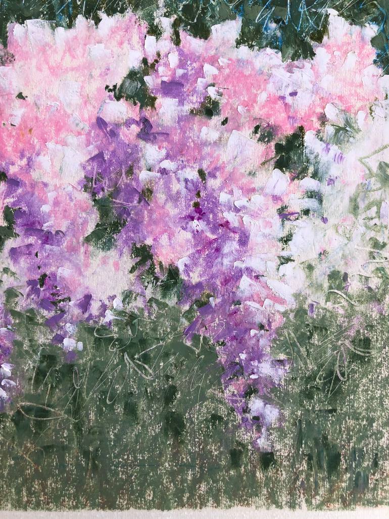Original Contemporary Floral Drawing by Elena Afanaseva