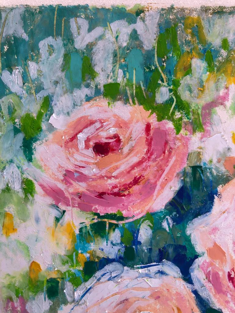 Original Contemporary Floral Drawing by Elena Afanaseva