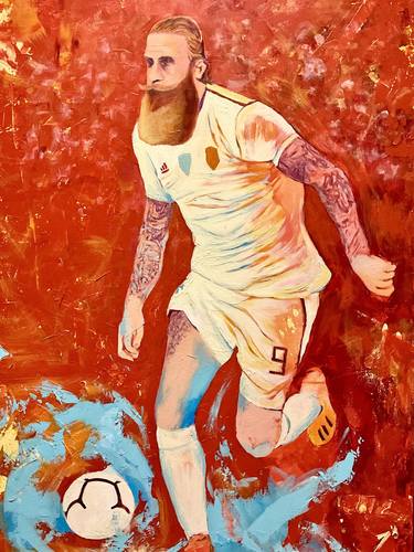 Original Realism Sports Paintings by Marco Cipolla