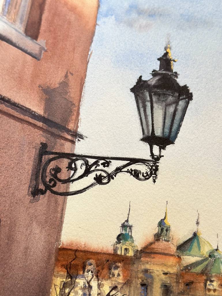 Original Realism Architecture Painting by Olena Anopriienko