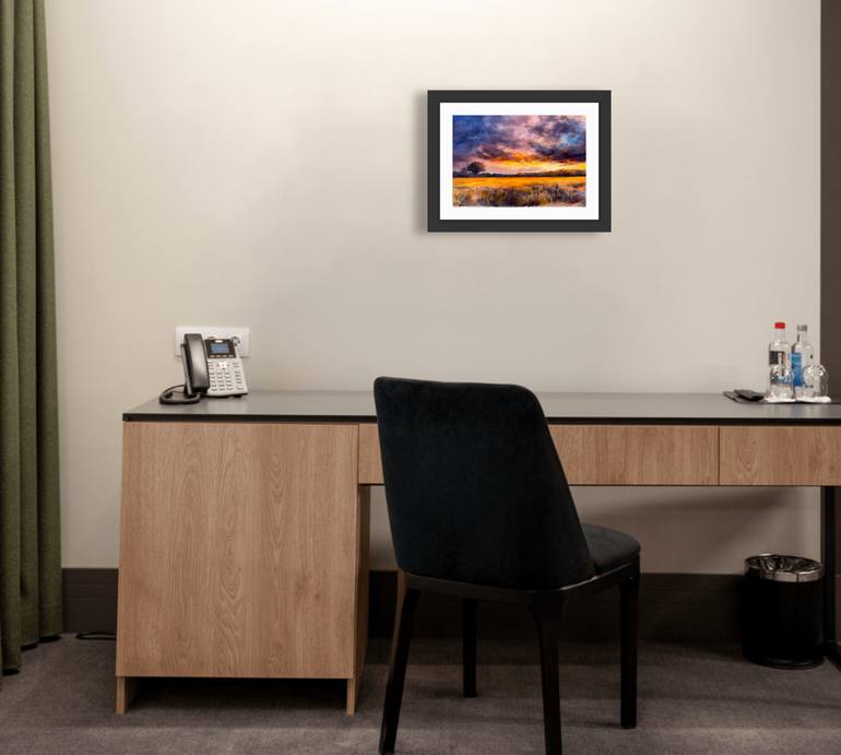 Original Classicism Landscape Painting by Olena Anopriienko