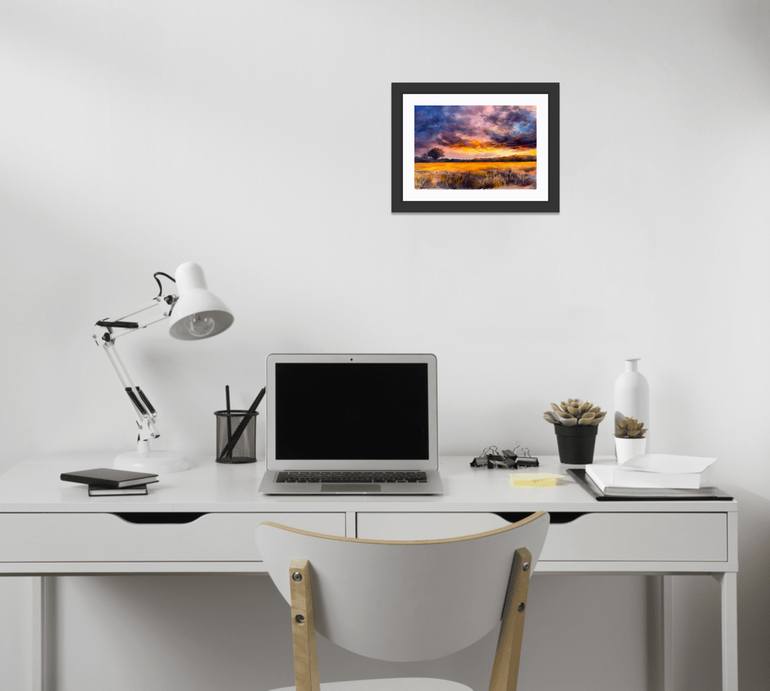 Original Classicism Landscape Painting by Olena Anopriienko