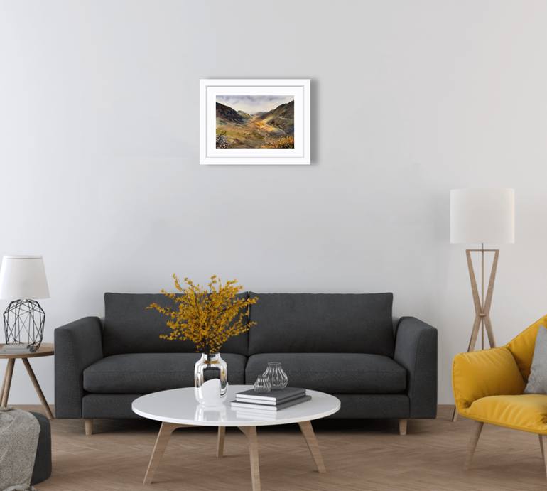 Original Classicism Landscape Painting by Olena Anopriienko