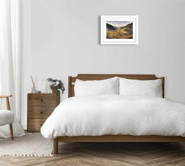 Original Classicism Landscape Painting by Olena Anopriienko