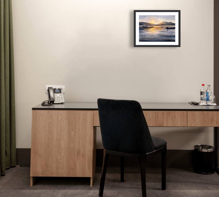 Original Classicism Landscape Painting by Olena Anopriienko