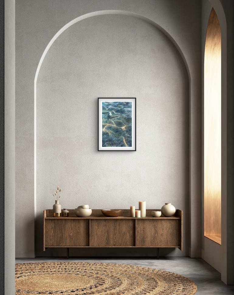 Original Contemporary Water Painting by Olena Anopriienko