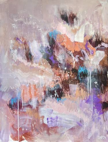 Original Abstract Expressionism Abstract Paintings by Susanna Poméll