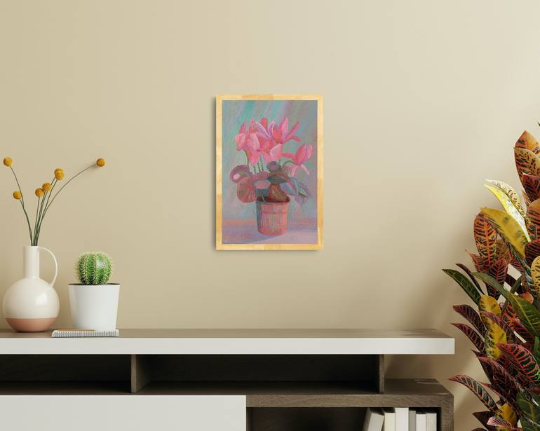 Original Impressionism Floral Painting by Natalia Babotenko