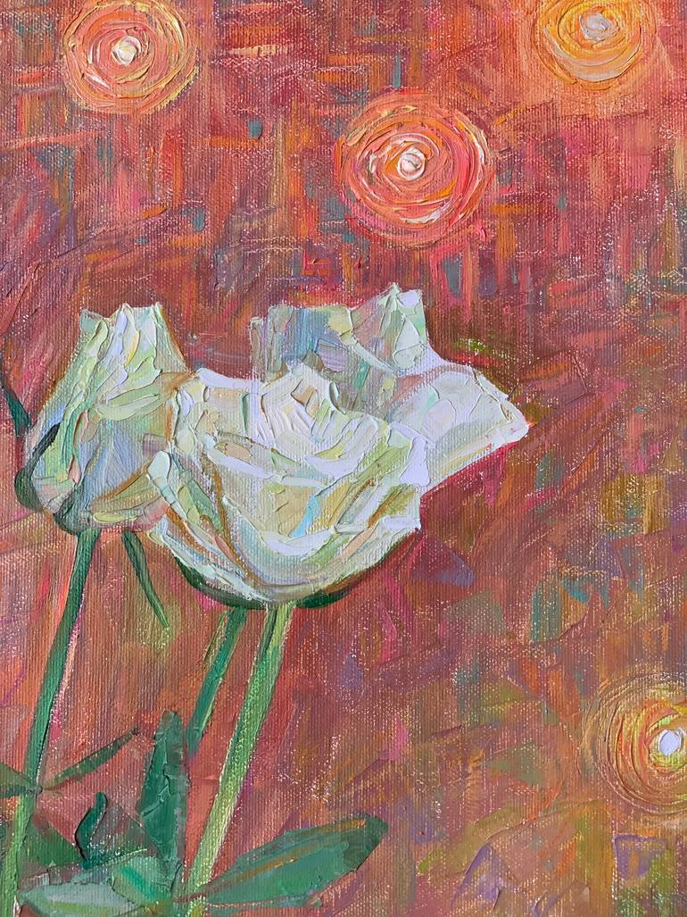 Original Impressionism Still Life Painting by Natalia Babotenko