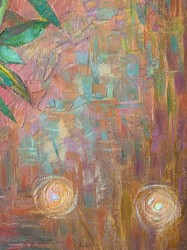 Original Impressionism Still Life Painting by Natalia Babotenko