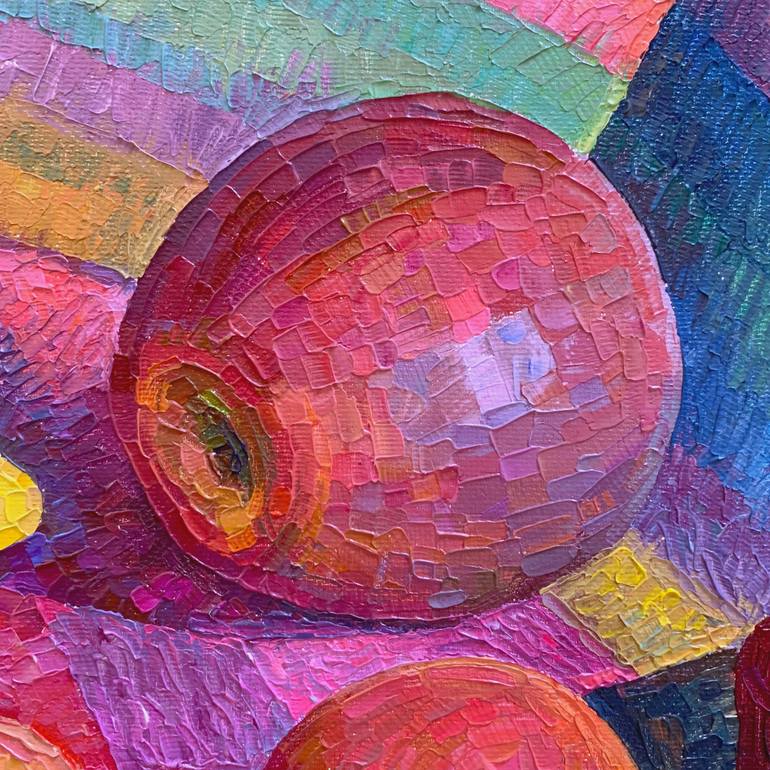 Original Impressionism Still Life Painting by Natalia Babotenko