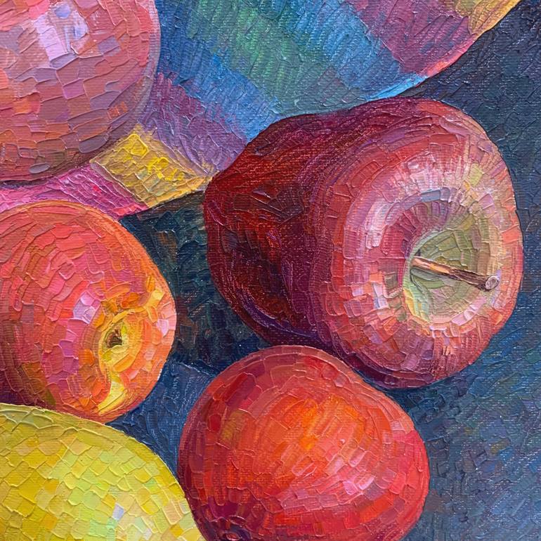 Original Impressionism Still Life Painting by Natalia Babotenko