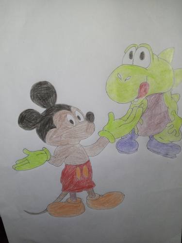Mickey mouse and friend thumb