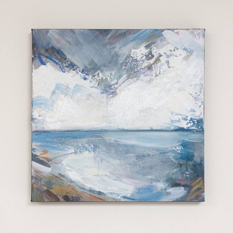 Original Abstract Expressionism Seascape Painting by Felicity Souter