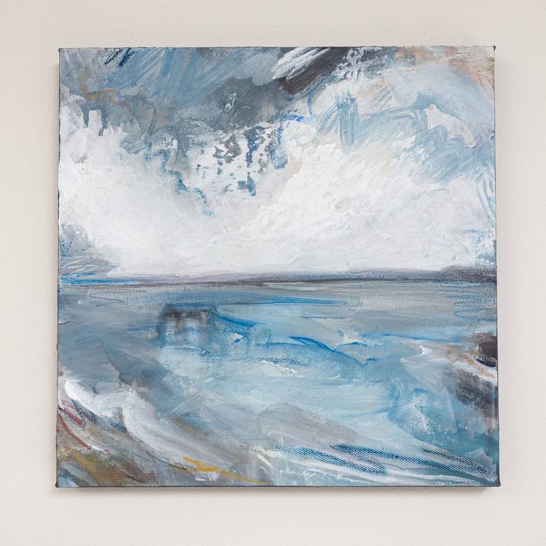 Original Abstract Expressionism Seascape Painting by Felicity Souter