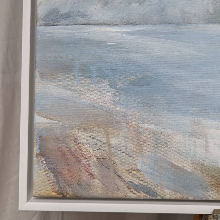 Original Abstract Beach Painting by Felicity Souter