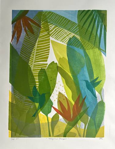 Original Botanic Printmaking by Alison Headley