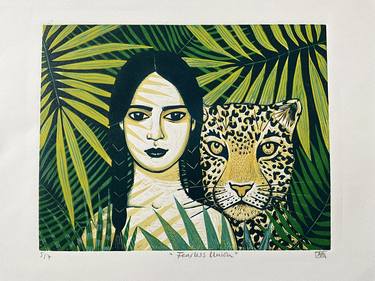 Original Women Printmaking by Alison Headley