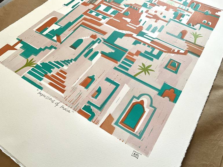 Original Architecture Printmaking by Alison Headley