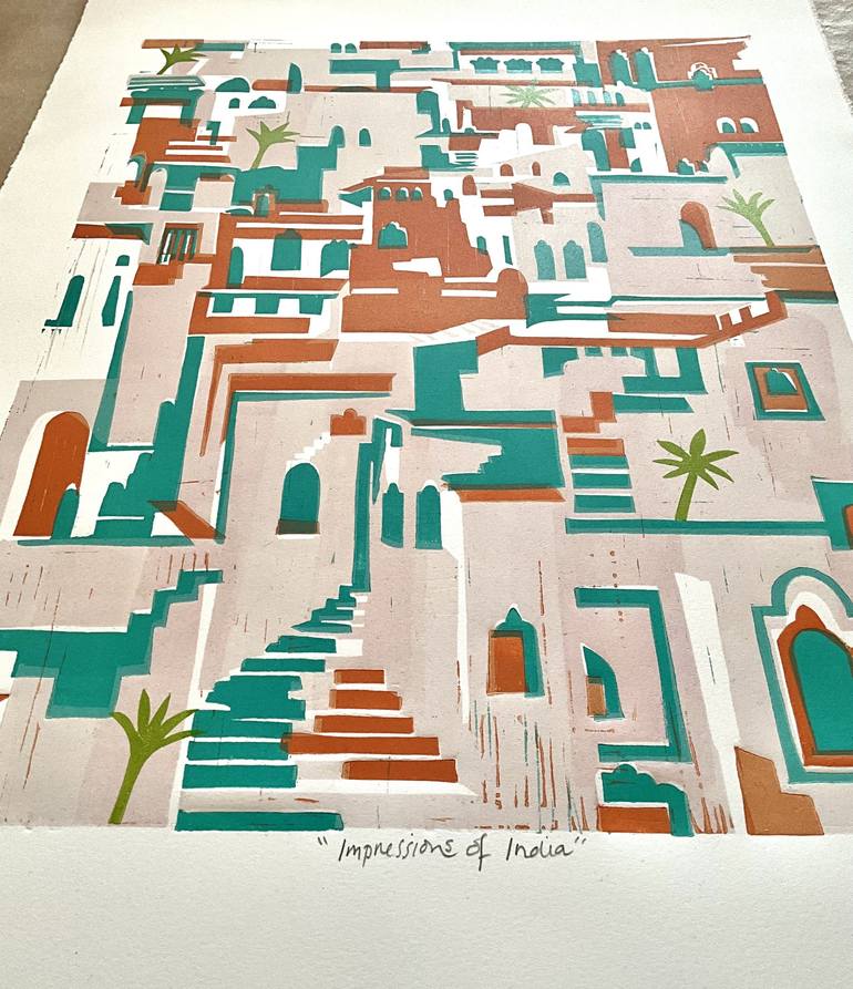 Original Architecture Printmaking by Alison Headley