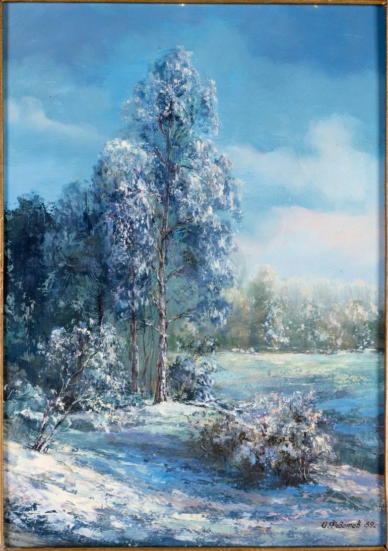 Original Realism Landscape Painting by Professional Art Savant